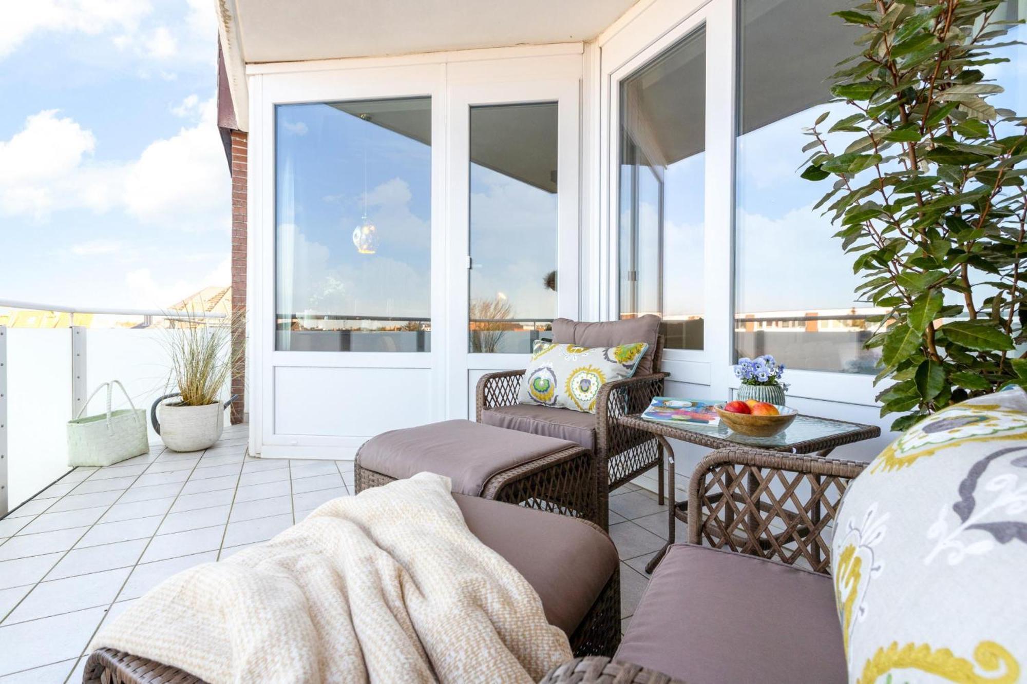 Neu! Ferienwohnung Sunset Loft Wohlfuehlatmospaehre Mit Weitblick In Westerland Sylt Екстериор снимка